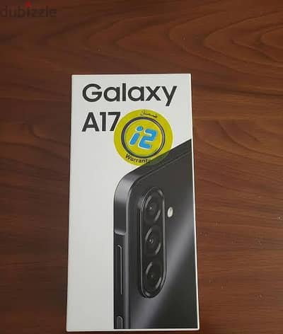 Samsung a17 new