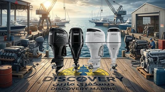 محرك سوزوكي بحري Suzuki Outboard Motor جديد