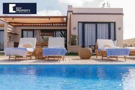 Direct on Lagoon Fully Finished Chalet in Beit El Bahr - North Coast
