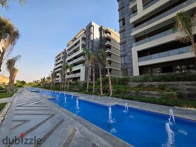 Fully finished and furnished 164m² apartment for rent in the Patio Oro compound—offered at the lowest market price—located near Golden Square and Sodi