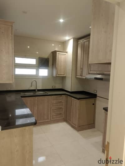 First-floor apartment with a balcony for rent in Al-Narges; 210 square meters, including the kitchen.
