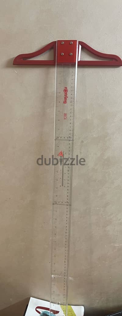 مسطره روترينج  ٨٠ سم و حافظة لوح