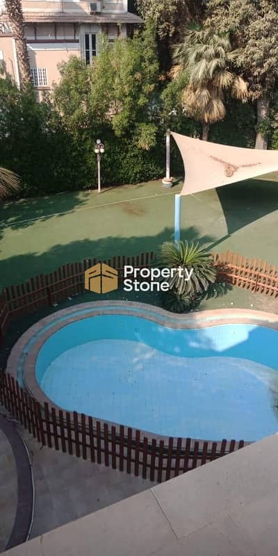 Administrative Villa for Rent in Maadi | Maadi | Administratively Licensed | Fully Finished with ACs | Private Swimming Pool | Garden | Fiber Internet