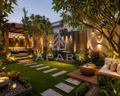 CHALET  (2 ROOMS) + LARGE GARDEN - 1STROW LAGOON I 0% DOWN PAYMENT - 10 YEARS INSTALLMENTS