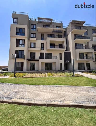 Apartment for sale at the original price in the SODIC East New Heliopolis compound It is 75% finished and ready for viewing with a 10-year installment