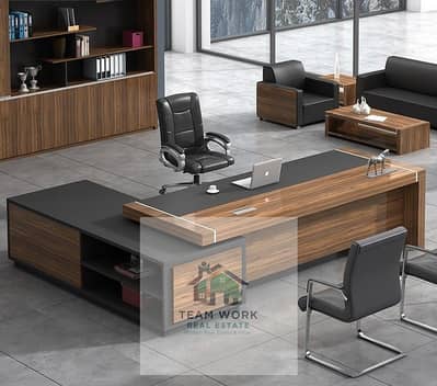 Office for sale in the heart of Sheikh Zayed City—733 sqm, prime location, corner unit, private entrance within the mall. Located on the second floor