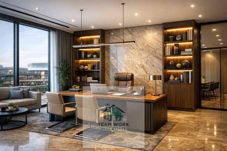 Secure an administrative office at the initial launch price in the heart of Sheikh Zayed City—fully finished with air conditioning—at Cube Mall. The p