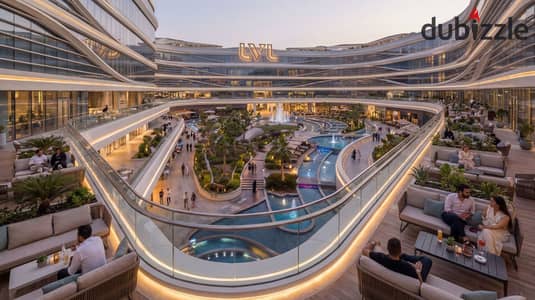 50 sqm Clinic for sale in Lvl Mall in sheikh zayed city directly on Mostakbal axis with 10% Down payment and installments on 10 years