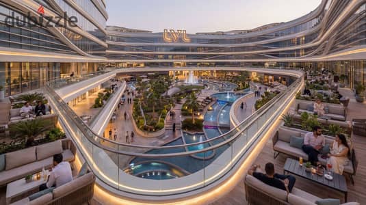 50 sqm Office  for sale in Lvl Mall in sheikh zayed city directly on Mostakbal Road with 10% Down Payment and equal installments on 10 years