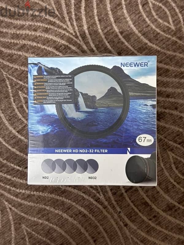 ND2-ND32 Filter 67mm 1