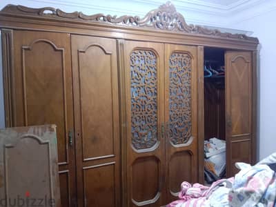 غرف نوم خشب زان وسفره ونيش
