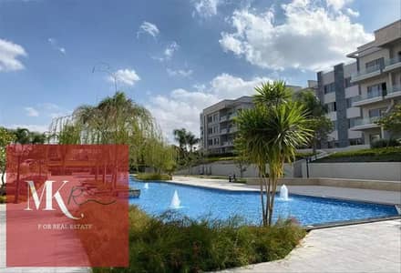 Penthouse for sale with a private pool 235 sqm ready to move ultra-super-lux finishing  in Galleria Moon Valley Compound, New Cairo.