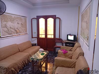 Furnished apartment for winter rental for a couple, student, or company, 2 bedrooms, reception two pieces, kitchen, bathroom, second floor, comfortable stairs, all facilities available, water, electricity in Alexandria, Al-Agami, kilo 21, at the distinguished beach of Al-Nakhil.