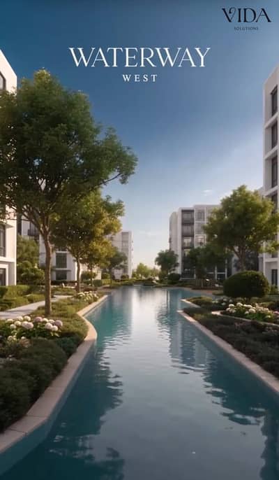 185 SQM Apartment for Sale in WATERWAY WEST with 5% Down Payment, Up to 9 Years Installments & Attractive Price