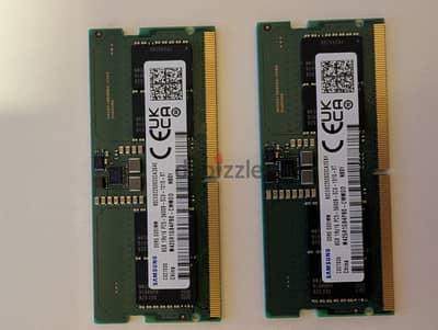 Samsung 16GB DDR5 5600Mhz (2x8GB)