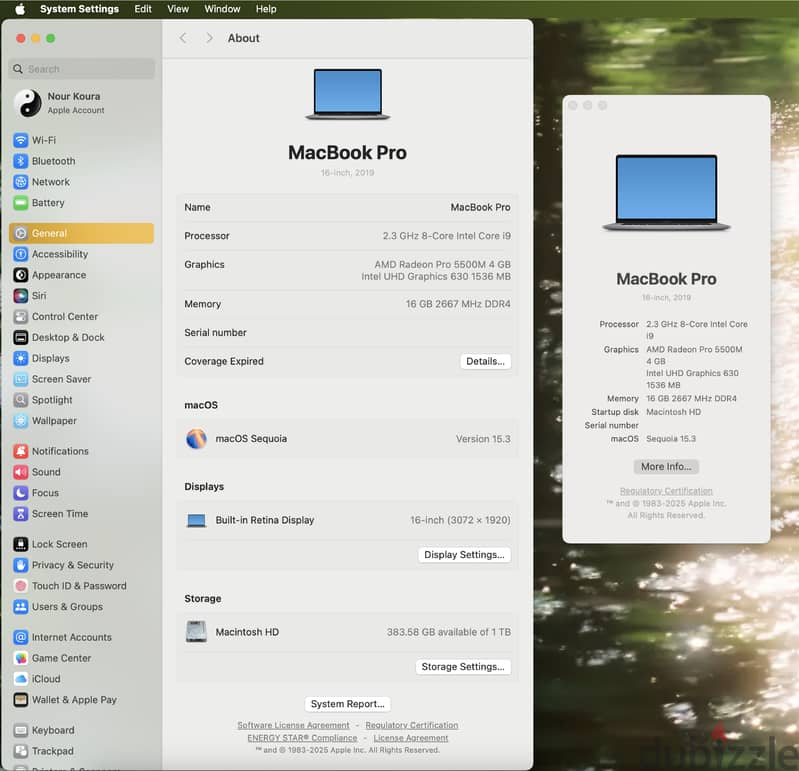 MacBook Pro 16" 2019 | Core i9 | 16GB RAM | 1TB SSD 6