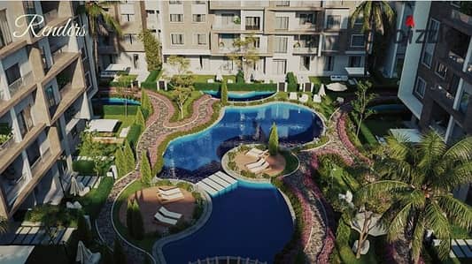 116m apartment for sale in The Flow Compound Sheikh Zayed Prime investment opportunity 8% down payment installments over 10 years