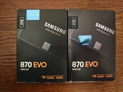 Samsung 870 Evo 4TB SSD Sata 2.5