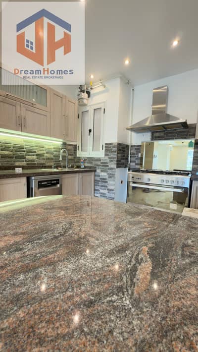 For rent: an apartment, Law 116 m, with a wide garden and finishes