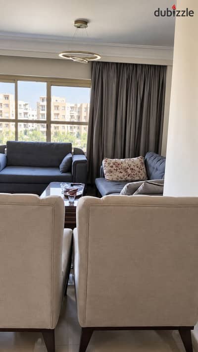 Furnished apartment for rent in Al-Ajouzah 3 rooms 2 bathrooms