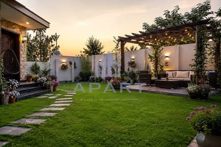 CHALET  (2 ROOMS) + LARGE GARDEN - 1STROW LAGOON I ONLY 5% DP - INSTALLMENTS OVER 8 YEARS