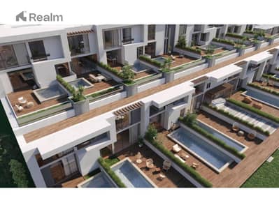 2-Bedroom Townhouse with Private Garden Direct on Pool | Delivery 2027