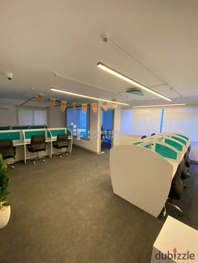 Administrative headquarters 400m Ultra Super Lux finishing air-conditioned for rent in Maadi