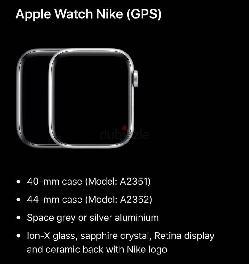 Apple Watch Nike (GPS) 1