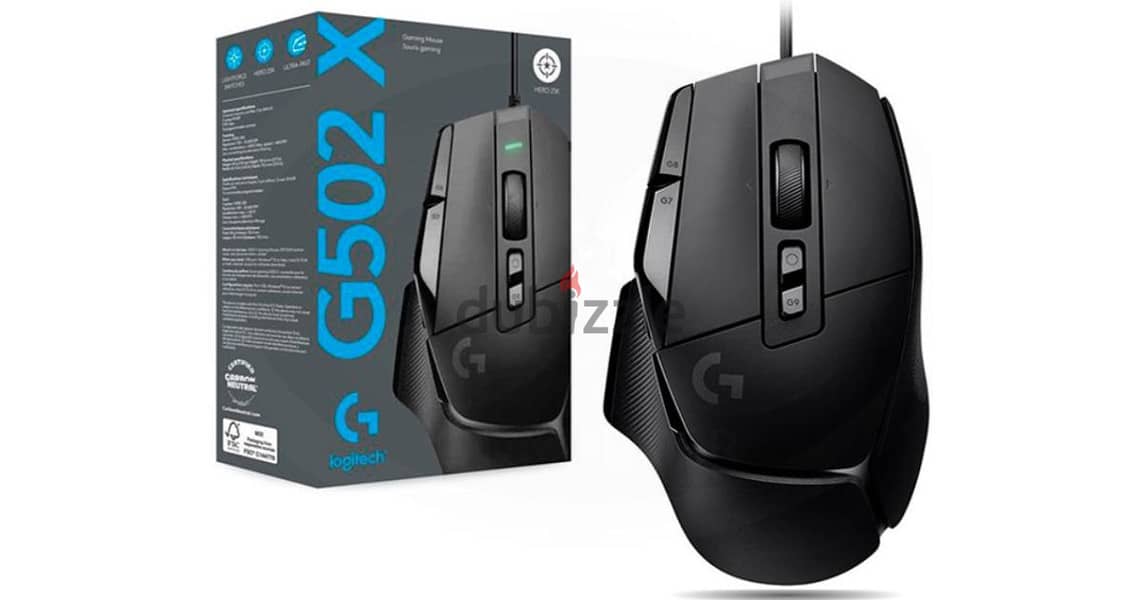 Logitech G502 X Wired Gaming Mouse 6