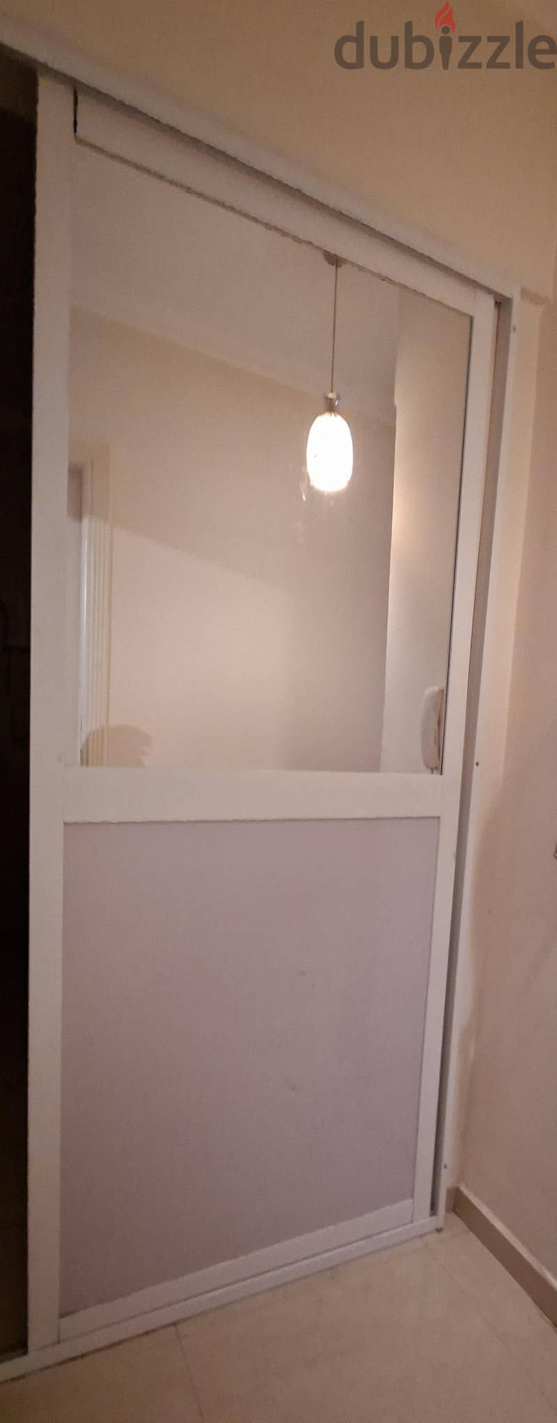sliding aluminum door -double faced mirror 2