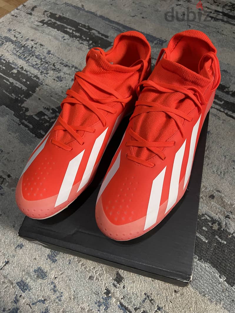 X CRAZYFAST LEAGUE FG : SIZE 42 1