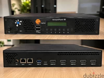 جهاز بث وتحكم فيديو احترافي Jupiter StreamPoint 4K Encoder