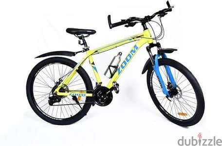 عجلة Zoom 333 mountain bike الومنيوم مقاس ٢٦ (٢٤سرعة)+كل الملحقات