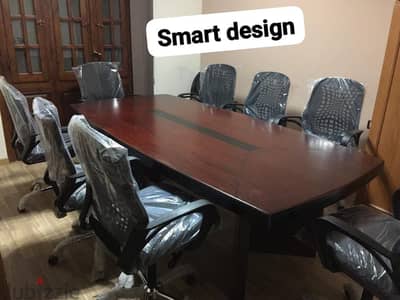ترابيزه اجتماعات خشب mdf إسباني / ميتينج رووم/meeting room/