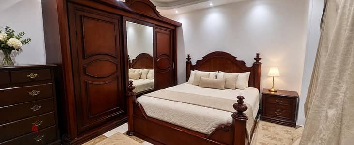 Classic Solid Beech Wood Bedroom Set – Heavy & Excellent Quality