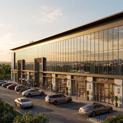 Own your commercial unit in El Nasr Square, Hadayek October, with just 30% down payment and extended payment plans.