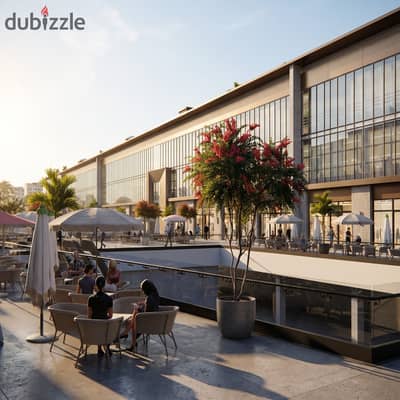 Own your commercial unit in El Nasr Square, Hadayek October, with just 30% down payment and extended payment plans.