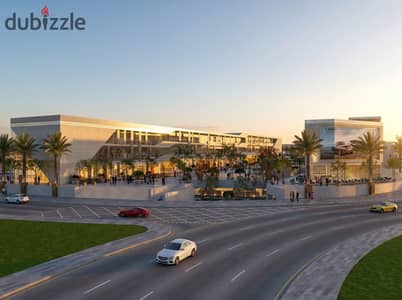 Own your commercial unit in El Nasr Square, Hadayek October, with just 30% down payment and extended payment plans.