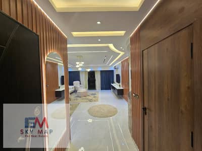 For sale in my city cash apartment ground floor 150m + garden 55m in the finest places in my city B8 special finishing with furniture and appliances