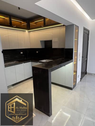 Furnished apartment, first occupancy in Al Rehab, 131 square meters, special finishing, hotel-style furnishings
