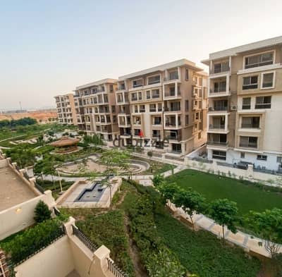 2-bedroom apartment for sale with Center Park view on Suez Road in front of El Shorouk gates Installments up to 12 years or 50% instant discount