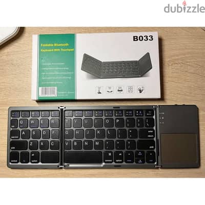 كيبورد و ماوس باد بيطبق foldable keyboard