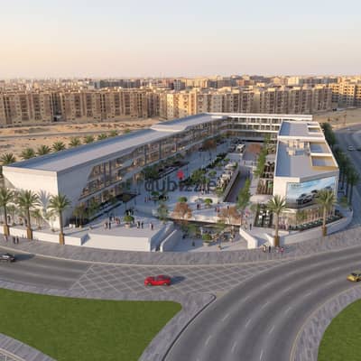 Own your commercial unit in El Nasr Square, Hadayek October, with just 30% down payment and extended payment plans.