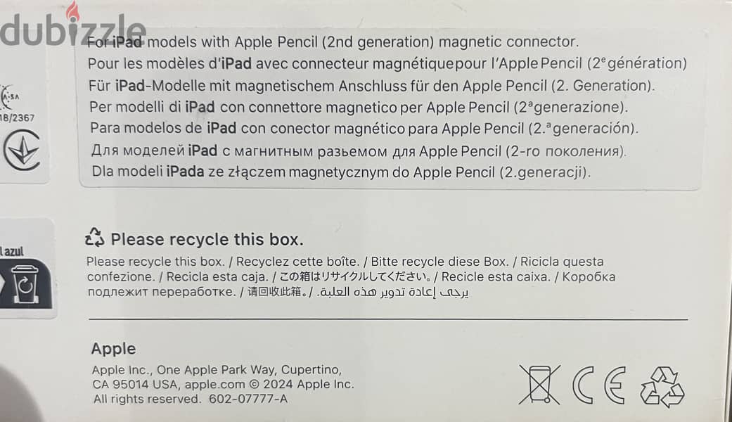 Apple Pencil Generation 2 1