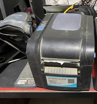 طابعة باركود و فواتير Xprinter XP-370B+ قراء الباركود