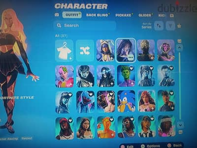 حساب فورتنايت للبيع