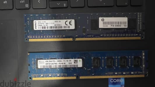 2 رامه ddr3 بحالة الزيرو