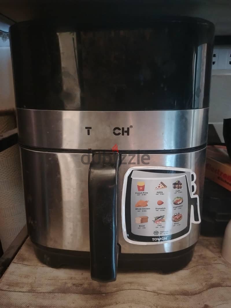 touch air fryer 8l 1
