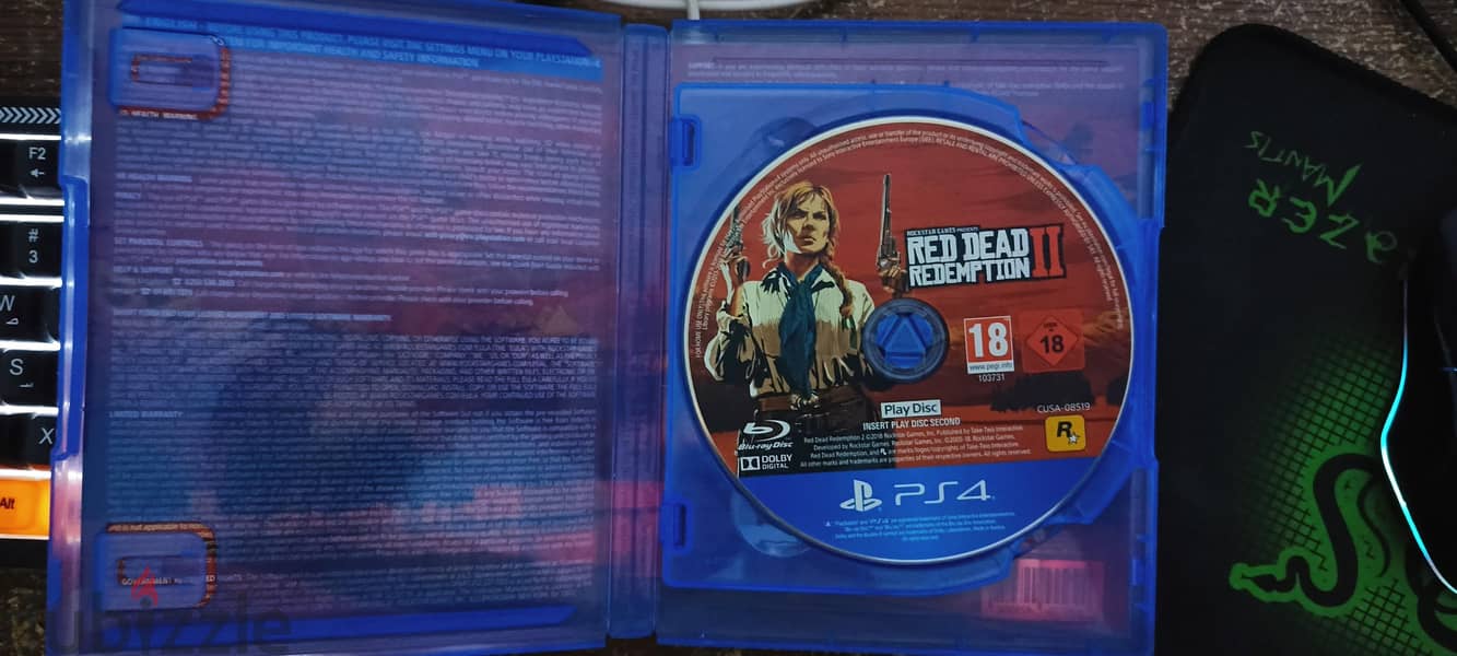 PlayStation 4 red dead redemption 2 1