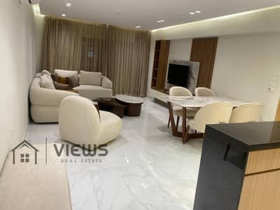 شقة 155م للايجار تشطيب سوبر لوكس بالفرش ماونتن فيو اى سيتي Mountain view i city